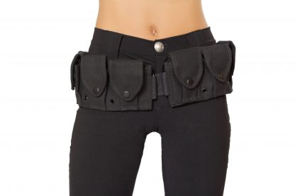 Police Accessory Belt with Pouches RM-4502