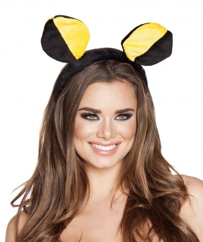 Yellowith Black Bumble Bee Head Piece RM-4560