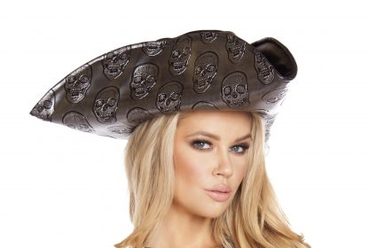 Skull Embroidered Pirate Hat RM-H4566