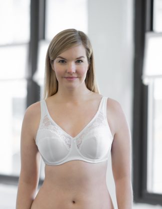 Banded Wired 3 Piece Cup with Lace Bra