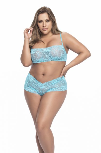 206X Panty and Top Lace Set
