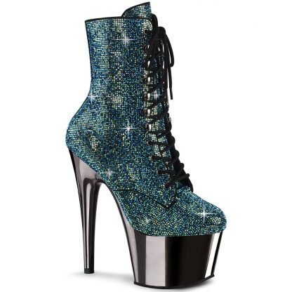 ADORE-1020CHRS Rhinestone Embellished Ankle Boot