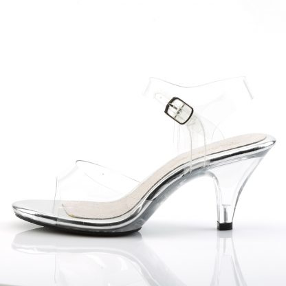 BELLE-308 3" Heel Ankle Strap Sandal